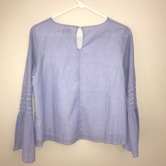 Sunset and sixth strip bell sleeve shirt - Picture 5 of 5